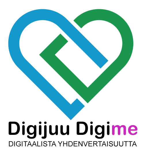 Digijuu Digime -logo, neliön mallinen